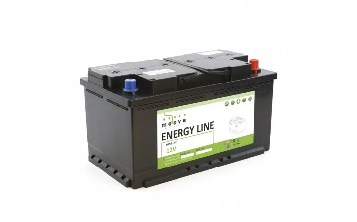 Batterie de démarrage automobile sous le capot